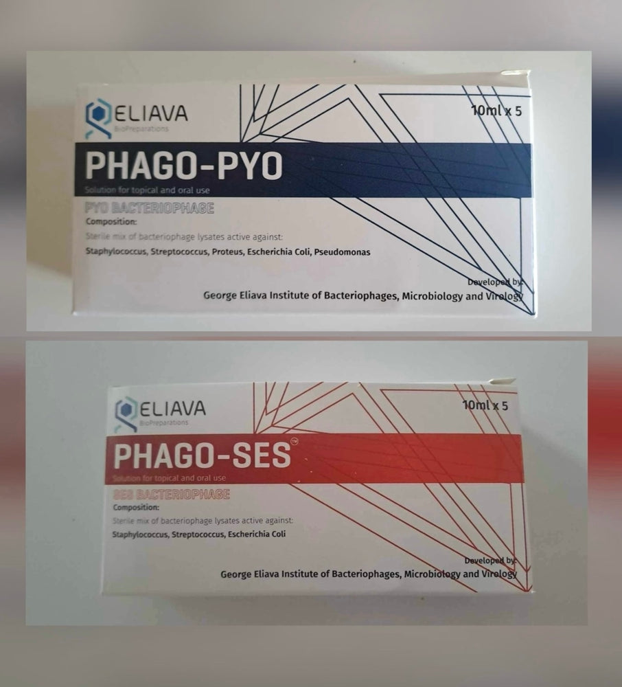 Combination Phages for Escherichia Coli (4 Box X  20 vials) - MyBacteriophage